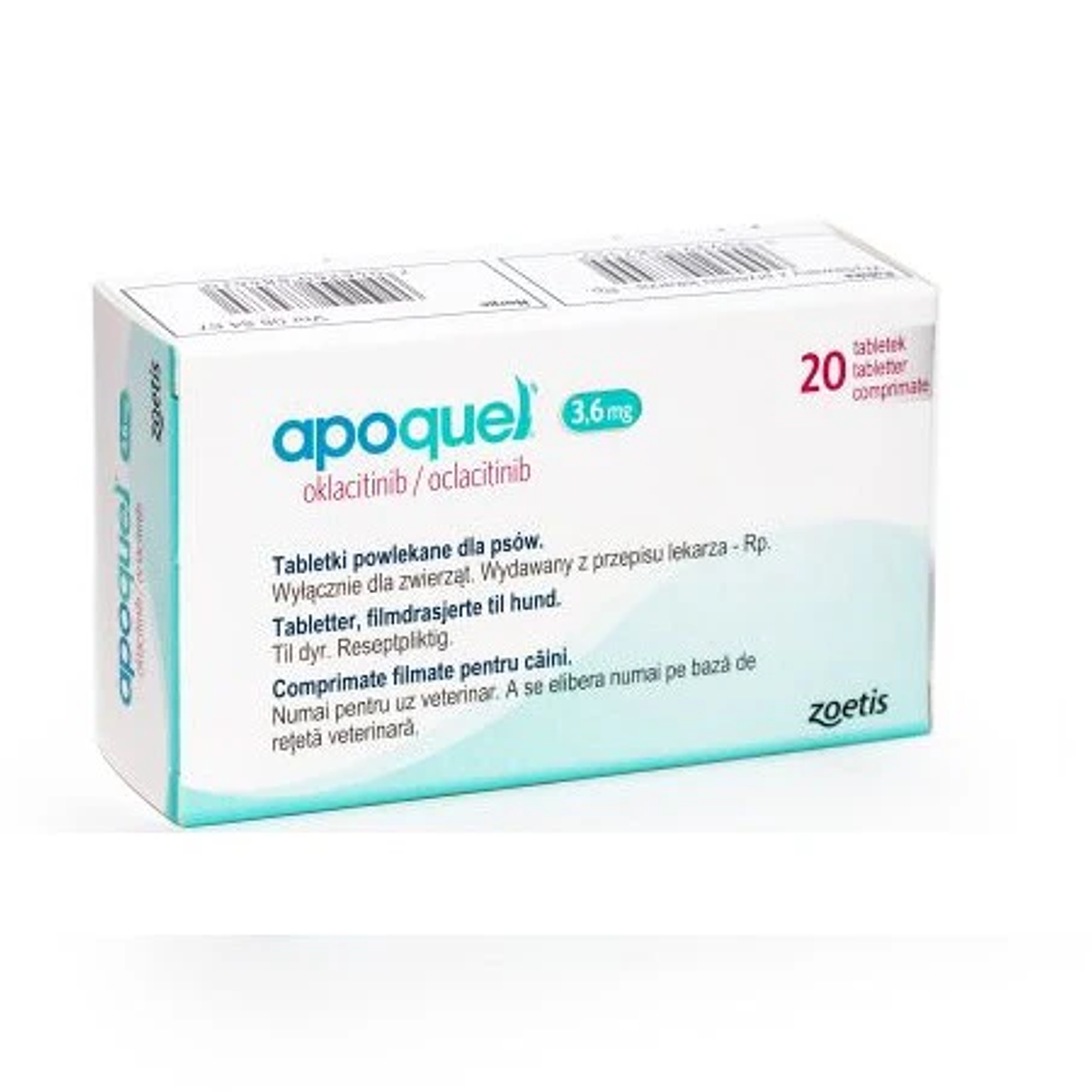 Apoquel 3,6 mg 20 Comprimidos  1