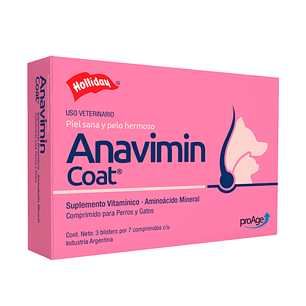Anavimin coat – 21 Comprimidos
