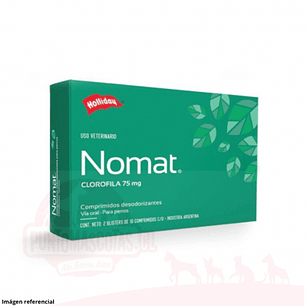 Nomat Clorofila 75 mg 20 Comprimidos 