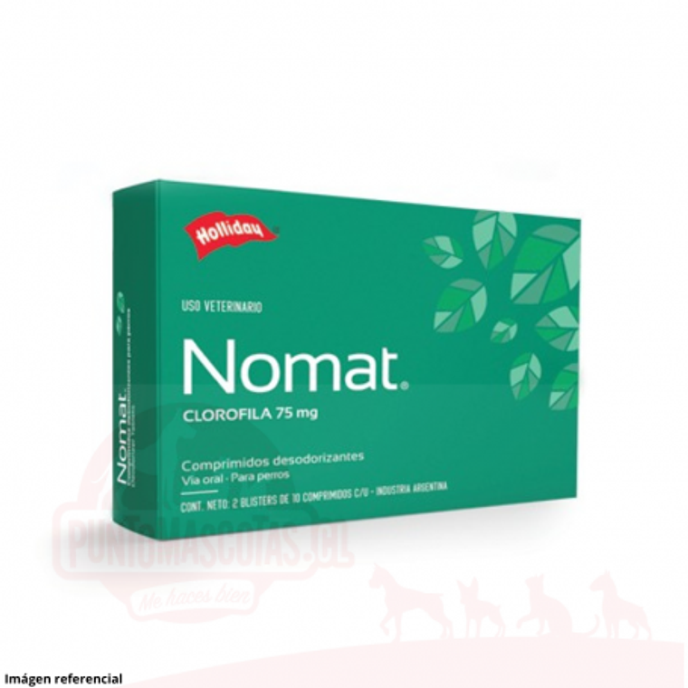 Nomat Clorofila 75 mg 20 Comprimidos  1