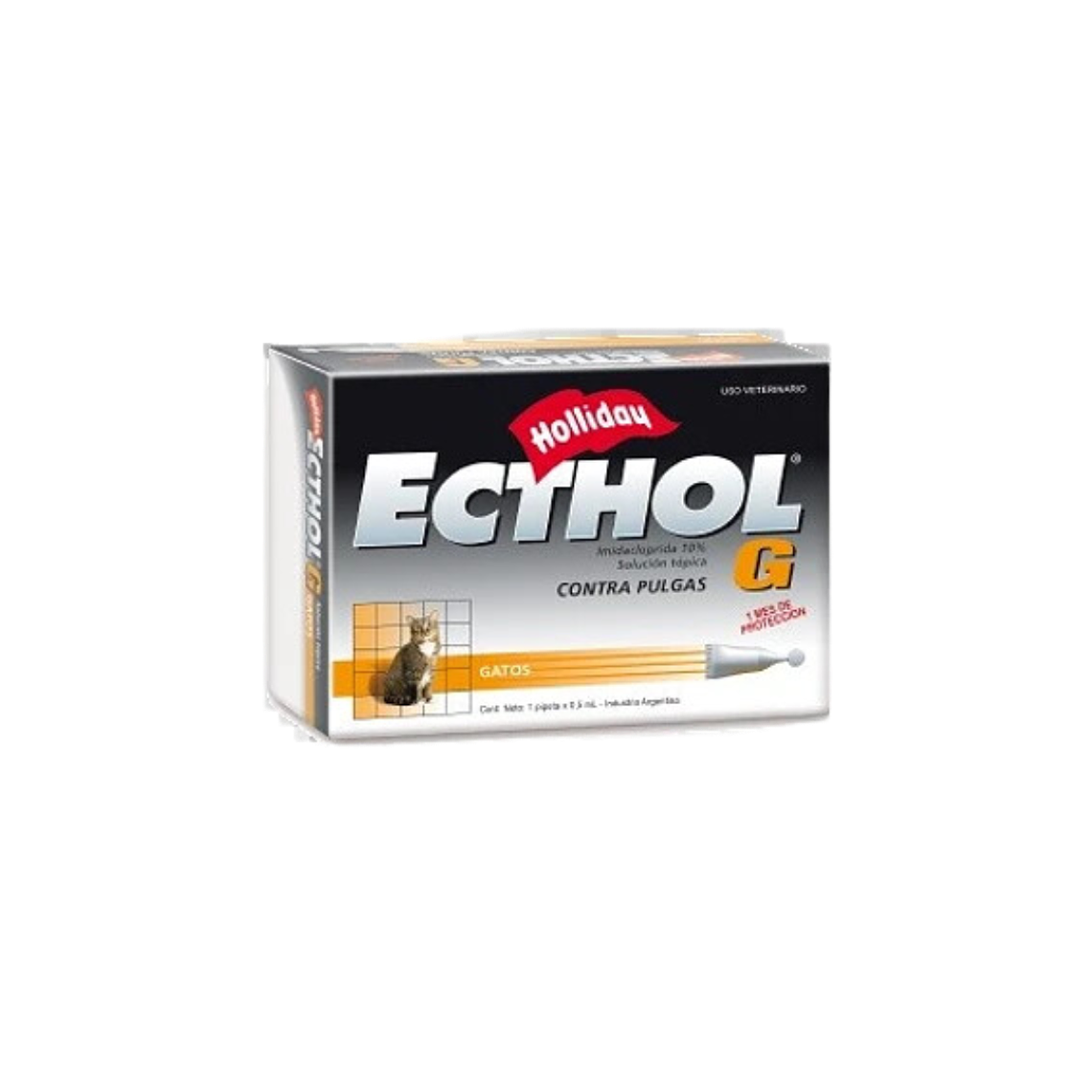 Ecthol G Pipeta Antipulgas Gatos hasta 5kg 1
