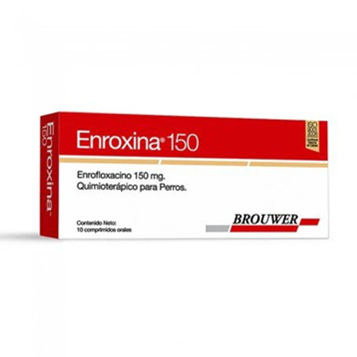 Enroxina 150mg Perros - 10 Comprimidos 1