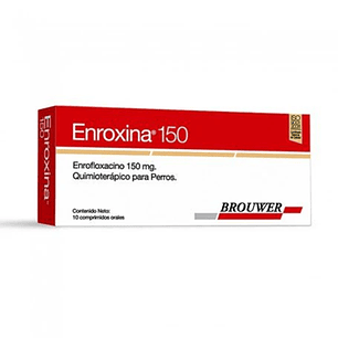 Enroxina 150mg Perros - 10 Comprimidos
