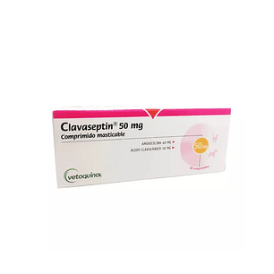 Clavaseptin 50 mg Perro – 14 comprimidos 