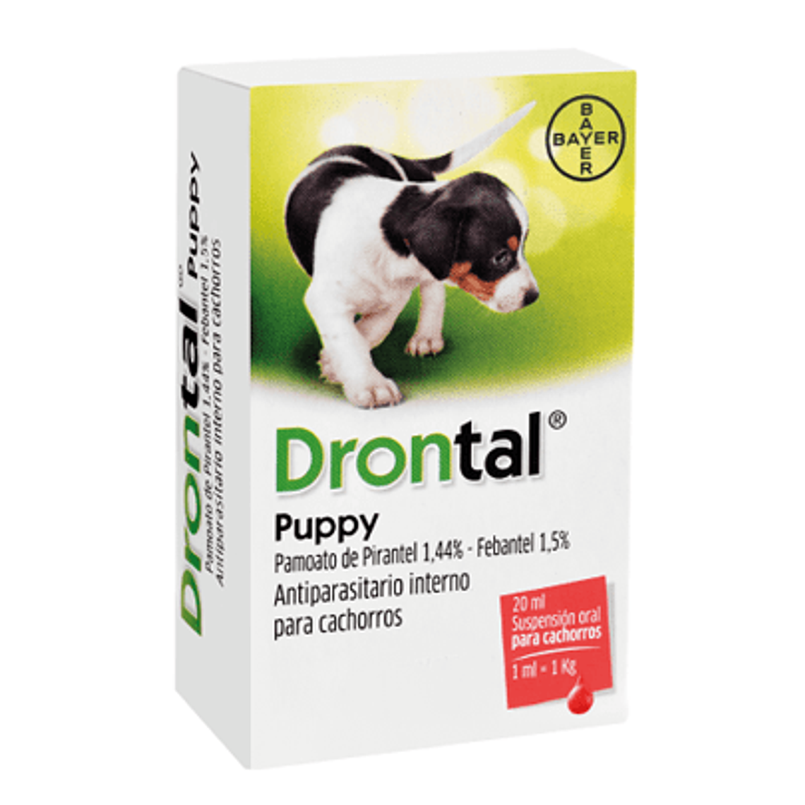 Antiparasitario DRONTAL PUPPY para Cachorros Perros - 20 ml 1