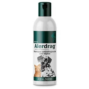 Shampoo Antialérgico Alerdrag Perros y Gatos - 150 ml