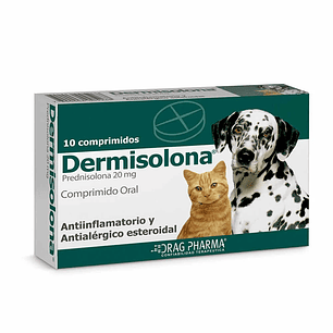 Dermisolona Perro y Gato – 10 comprimidos