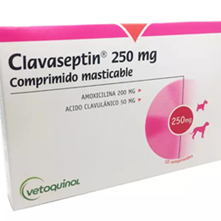 Clavaseptin 250 mg Perro – 10 comprimidos  1