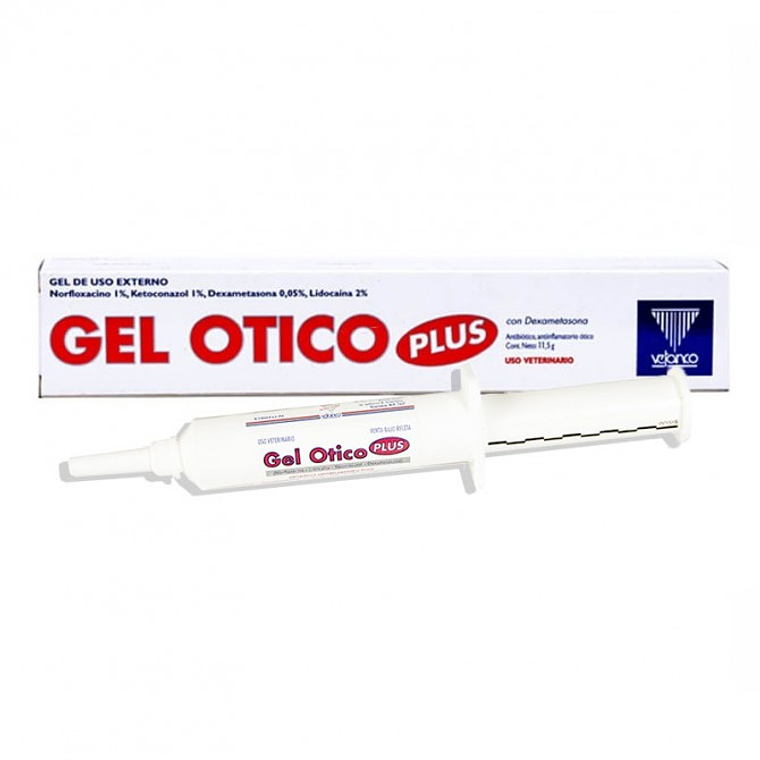 Gel Ótico Plus Perro – jeringa 11,5 grs 1