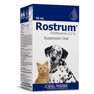 Rostrum 2,5% Jarabe Perro y Gato – 20 ml
