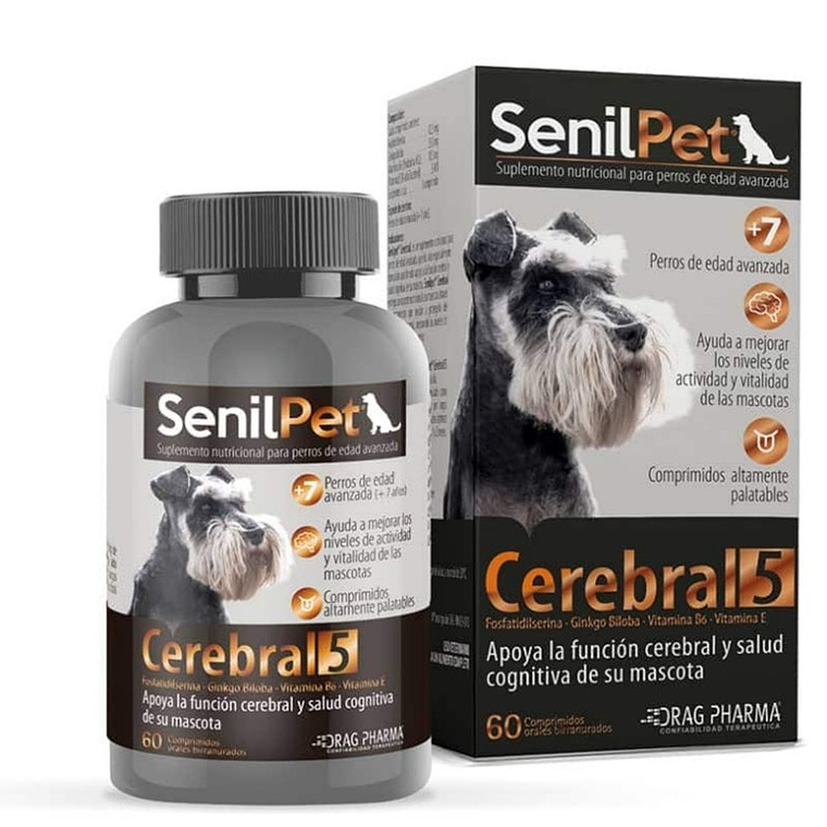 SenilPet Cerebral 5 Perro - 60 comprimidos 1