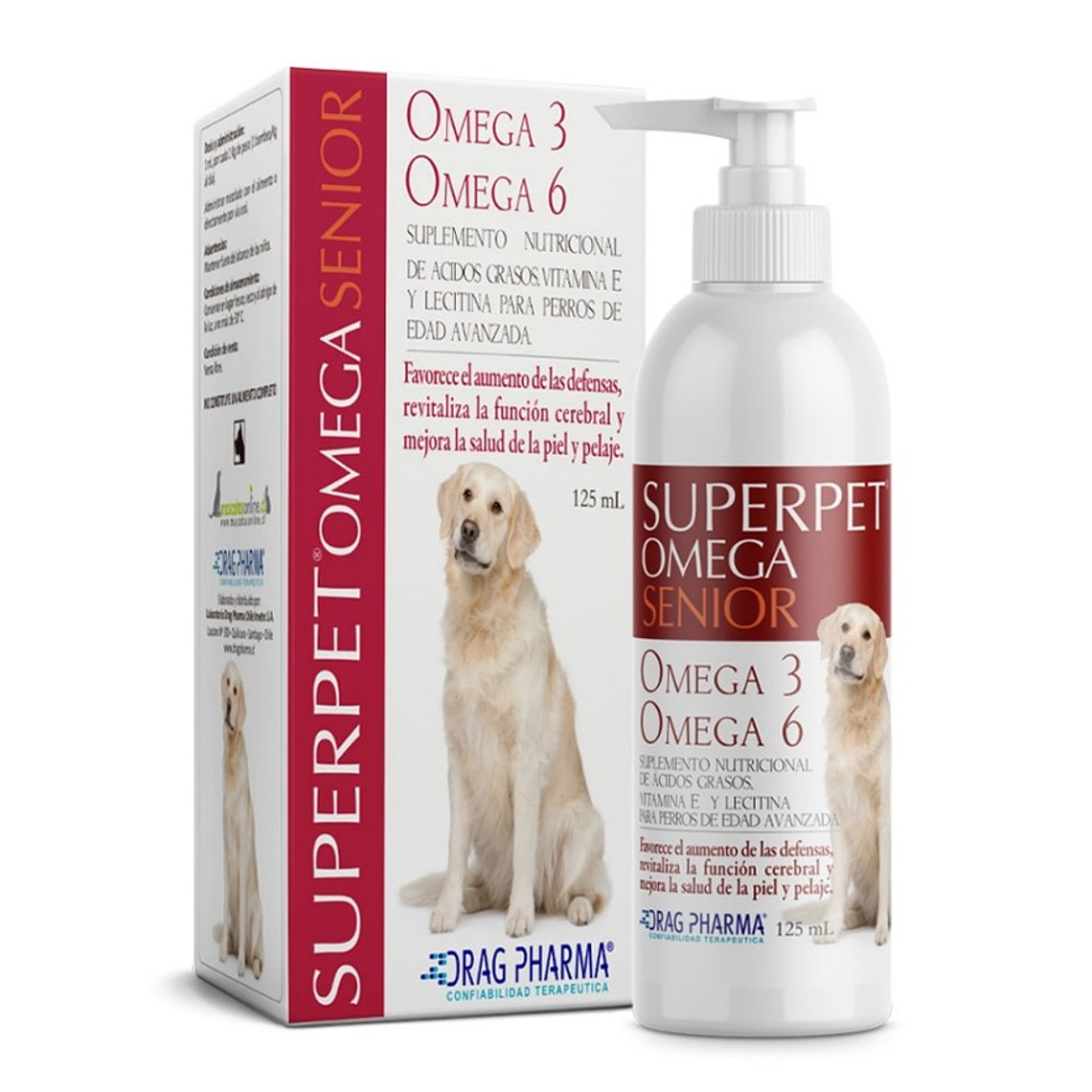 Superpet Omega Perro Senior – 125 ml 1