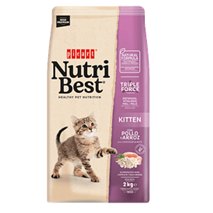 Nutribest Gato Kitten Pollo y Arroz - 2kg