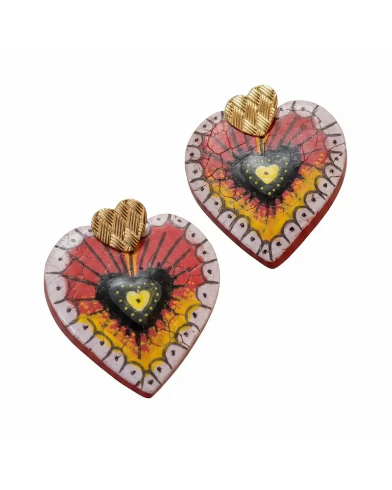 AROS CORAZON DE LATA