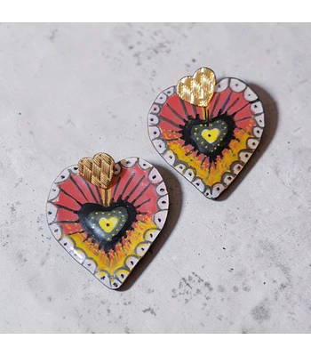 AROS CORAZON DE LATA