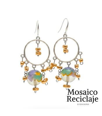 AROS BOHEM (gancho plata)