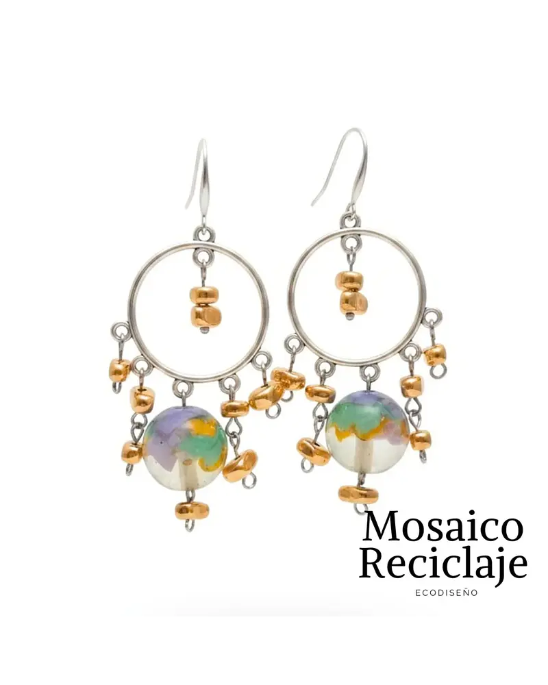 AROS BOHEM (gancho plata)