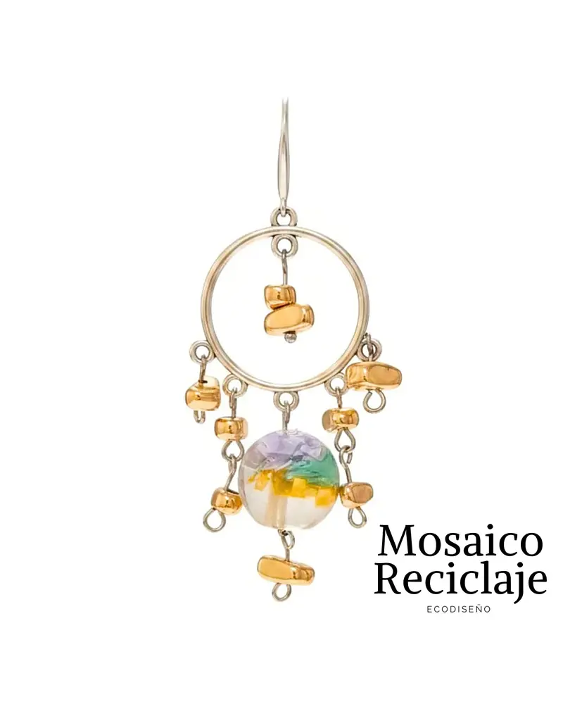 AROS BOHEM (gancho plata)