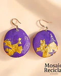 AROS OVALADOS (gancho plata)