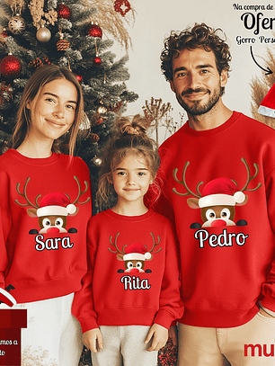 Sweat Natal Personalizada - Cardadas  
