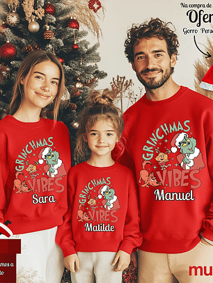 Sweat Natal Personalizada - Cardadas  