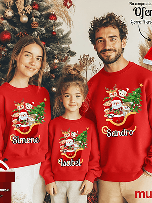 Sweat Natal Personalizada - Cardadas  
