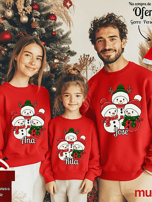 Sweat Natal Personalizada - Cardadas  