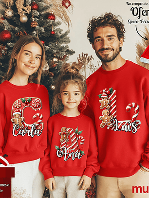 Sweat Natal Personalizada - Cardadas  