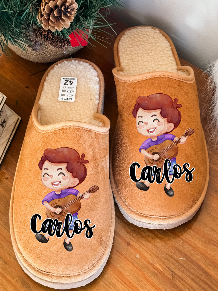 Chinelos Personalizados Notas de Amor 1