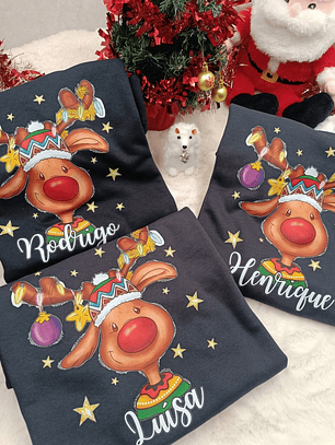 Sweat Natal Personalizada - Cardadas   