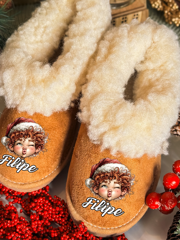 Pantufas Personalizadas Los Chicos 2