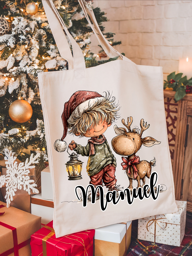 Saco Algodão Personalizado Los Chicos 1