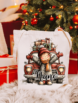 Saco Algodão Personalizado Los Chicos