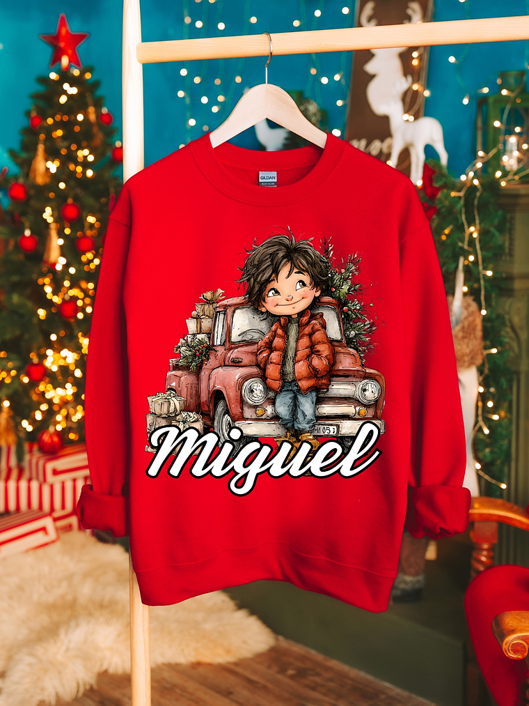 Sweat Natal Personalizada - Cardadas  -  Los Chicos  6