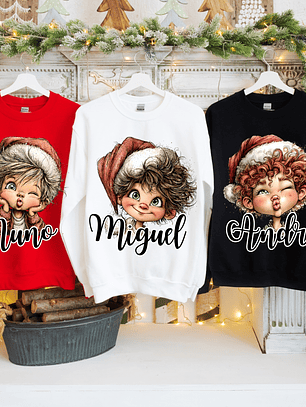 Sweat Natal Personalizada - Cardadas  -  Los Chicos 