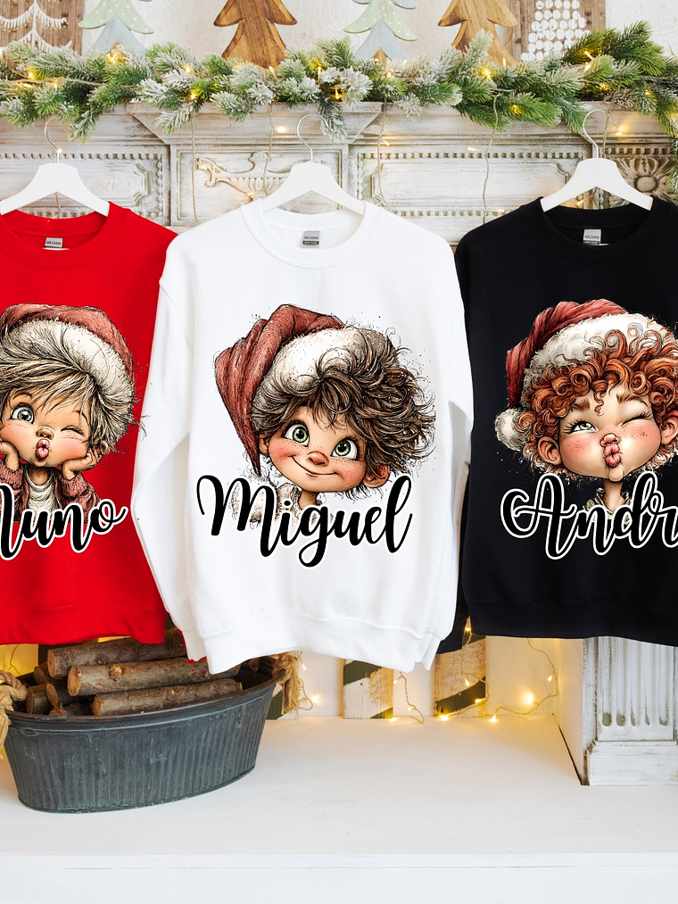 Sweat Natal Personalizada - Cardadas  -  Los Chicos  1