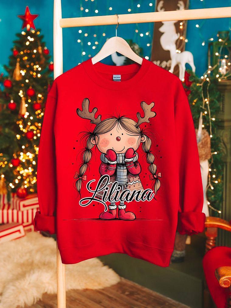 Sweat Natal Personalizada - Cardadas  - Chicas Maria 3