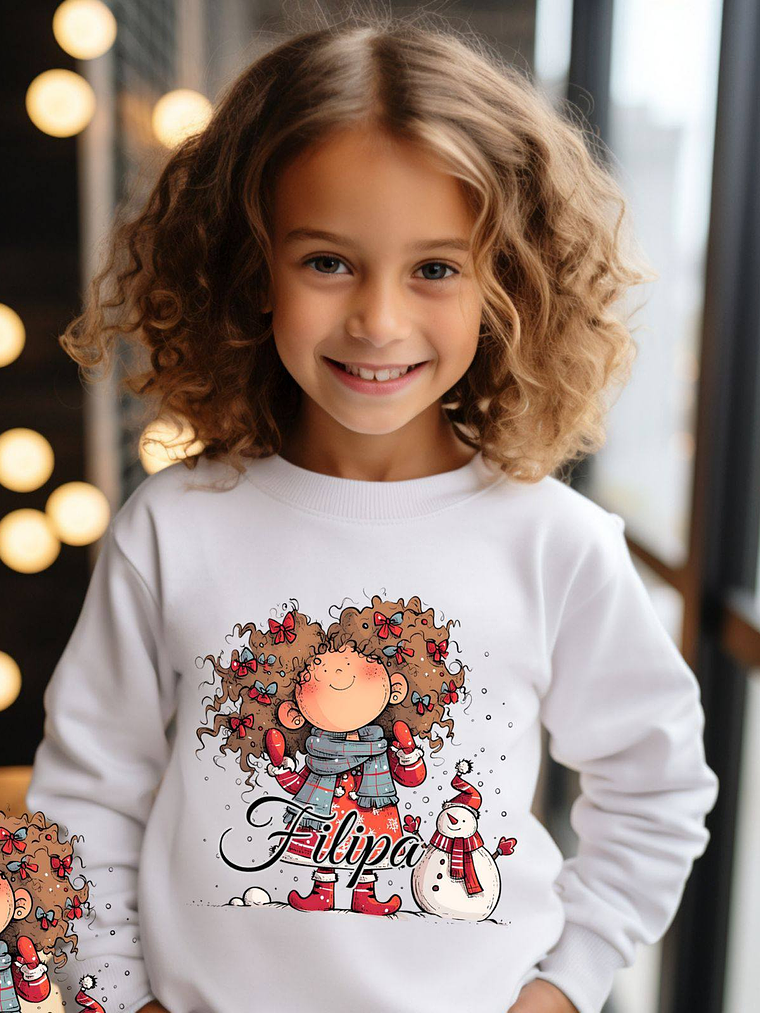 Sweat Natal Personalizada - Cardadas  - Chicas Maria 6