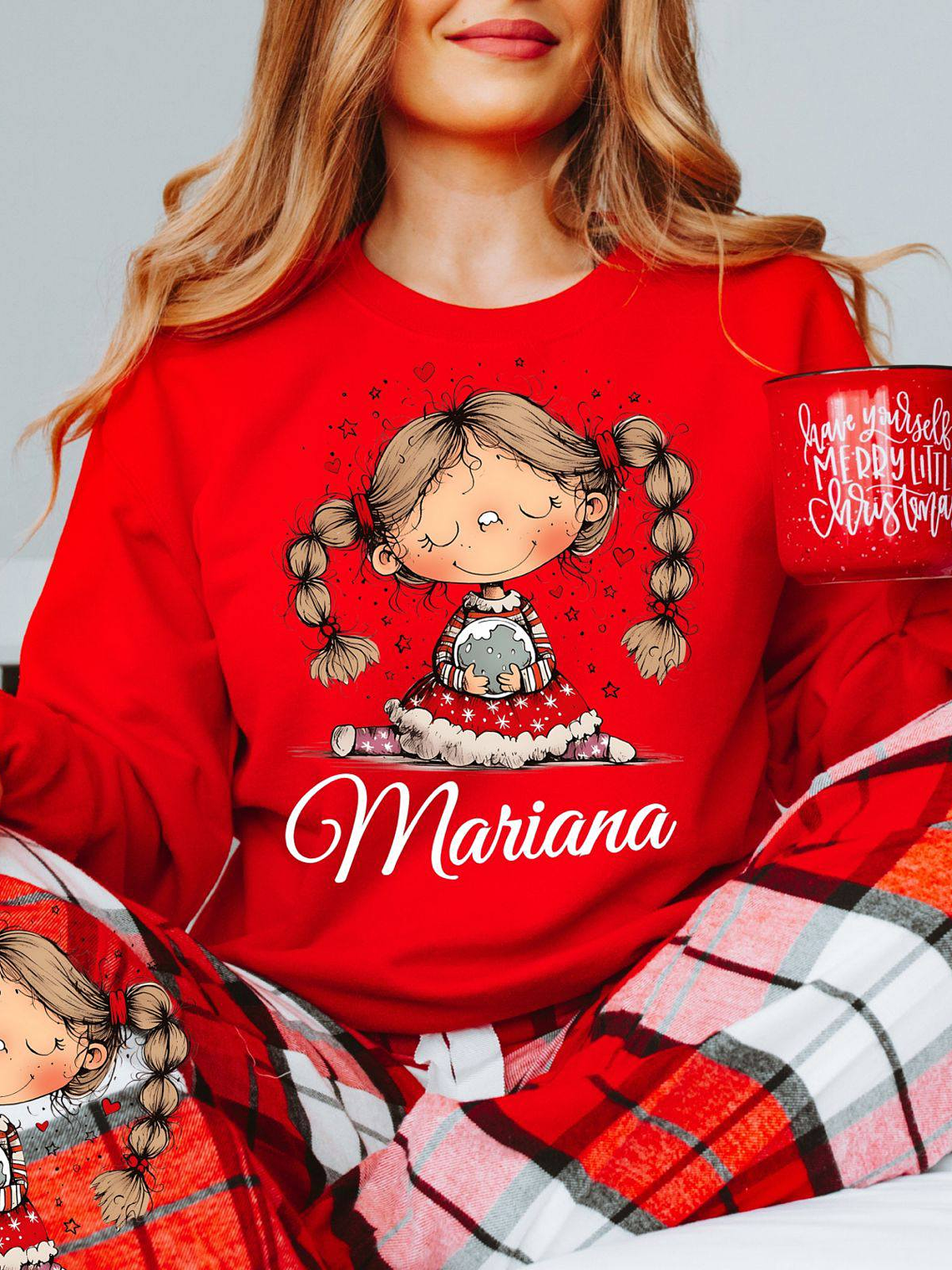 Sweat Natal Personalizada - Cardadas  - Chicas Maria 7