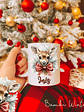 Caneca Cerâmica Natal Personalizada Bambi Winter - Com Nome - Thumbnail 4