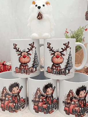 Caneca Personalizada Los Chicos-Com Nome