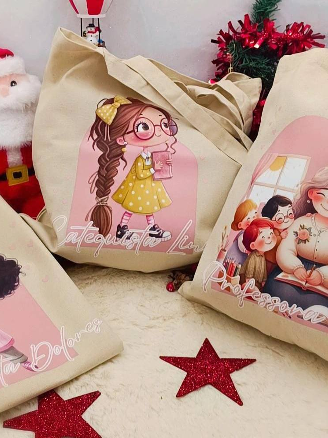 Saco Algodão Personalizado Profissões 1