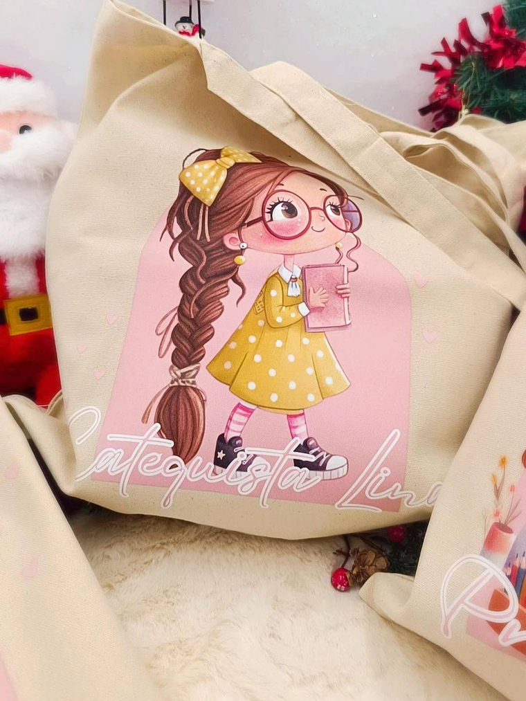 Saco Algodão Personalizado Profissões 7