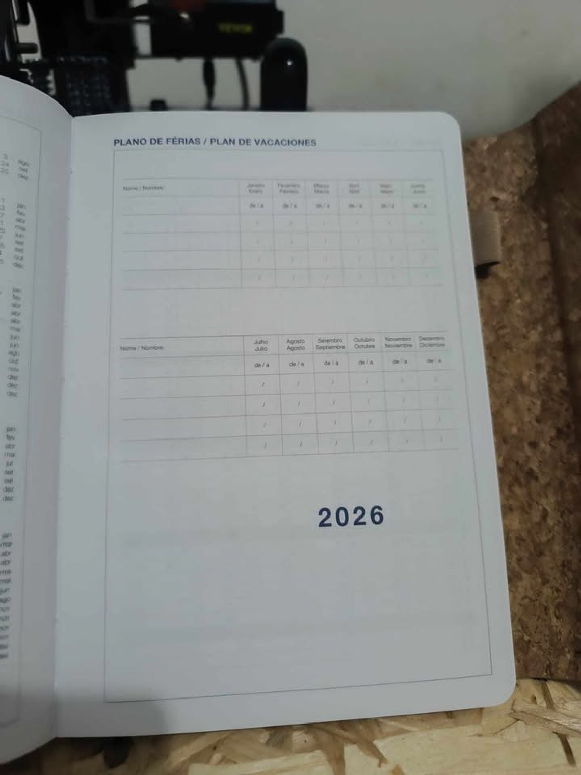 Agenda Diária Personalizadas  Profissões 12