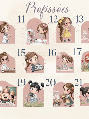 Caneca Cerâmica Natal Personalizada Nome + Profissão