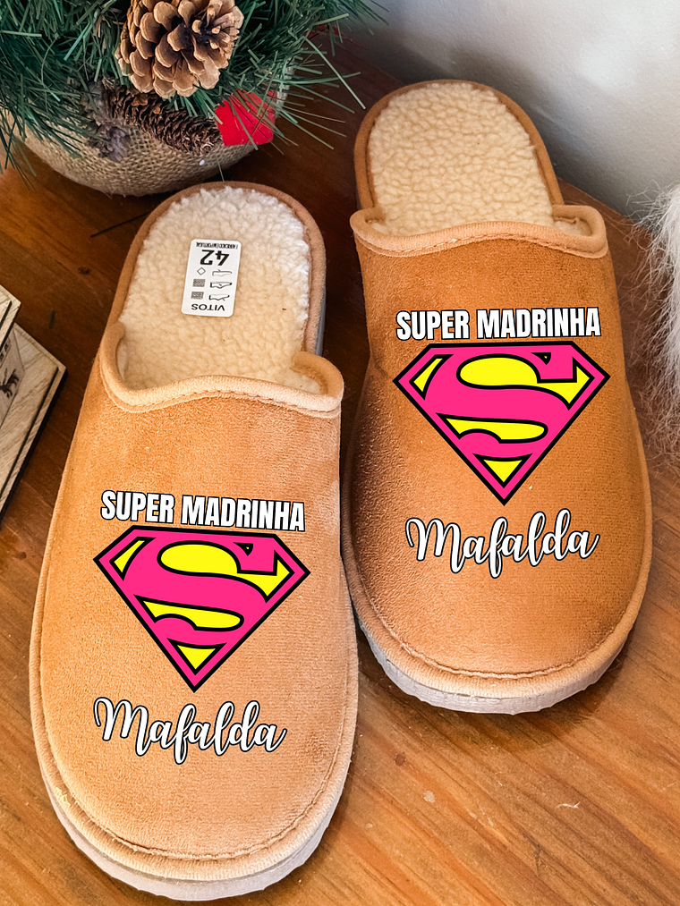 Chinelos Personalizados Super.... + Nome  1