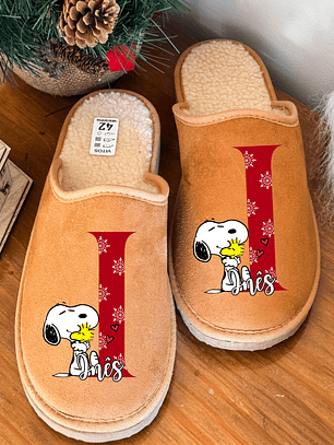 Chinelos Personalizados Nome + SNOPPY