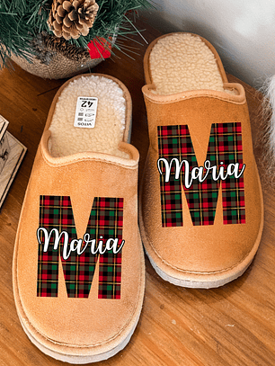 Chinelos Personalizados NOME + INICIAL