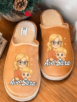 Chinelos Natal - Personaliza tu mesmo - Prenda única