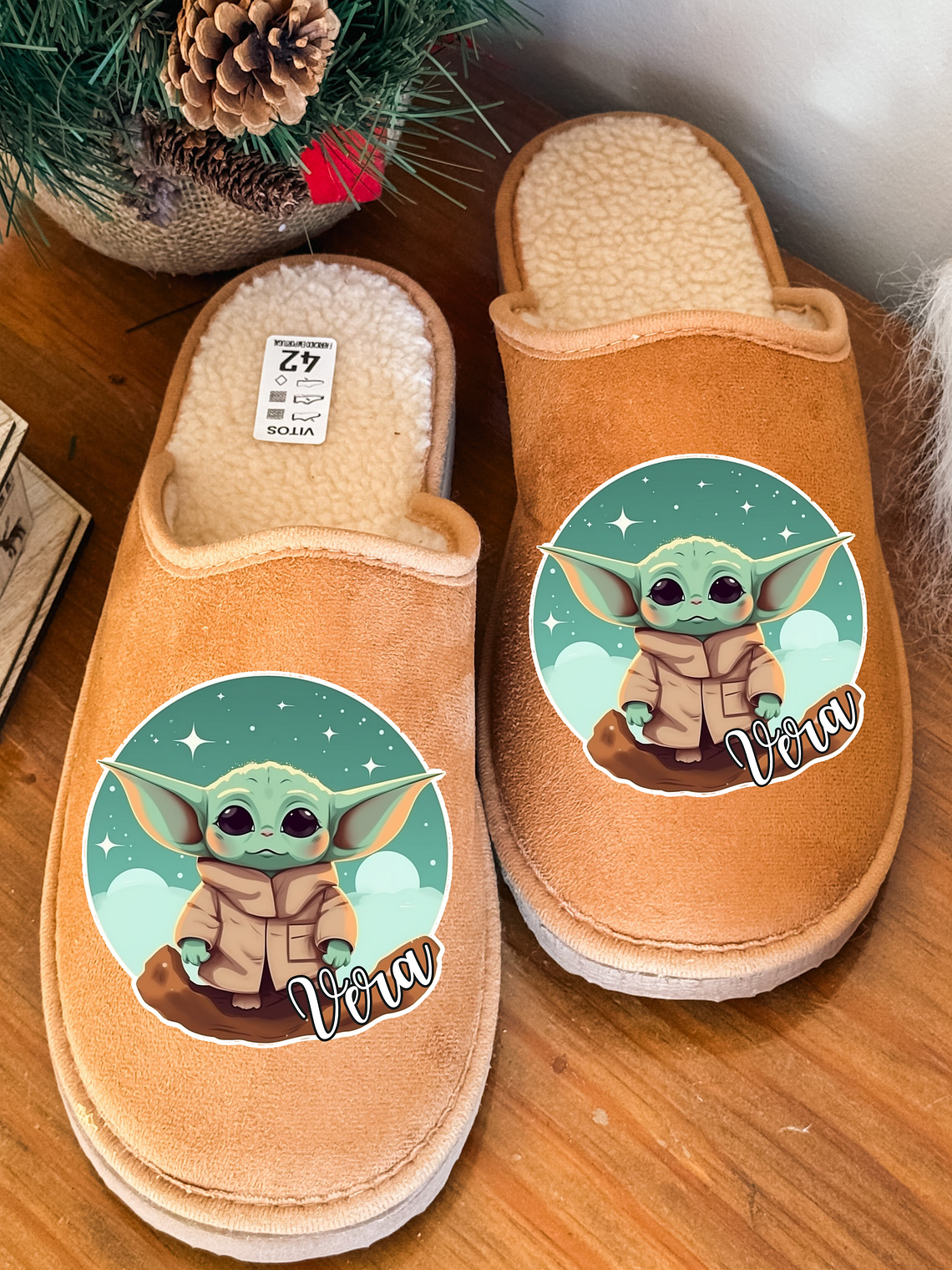 Chinelos Personalizados NOME + YODA   1